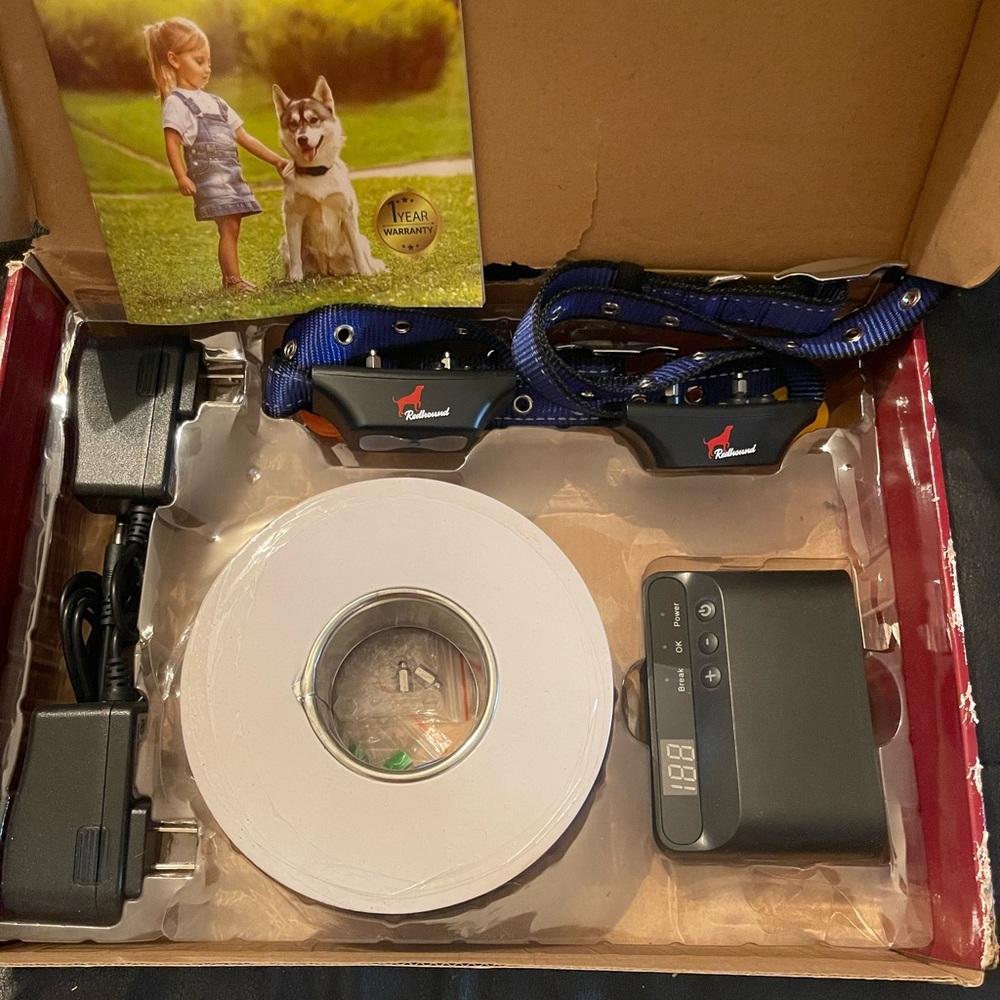 Brand new in ground dog fence system!